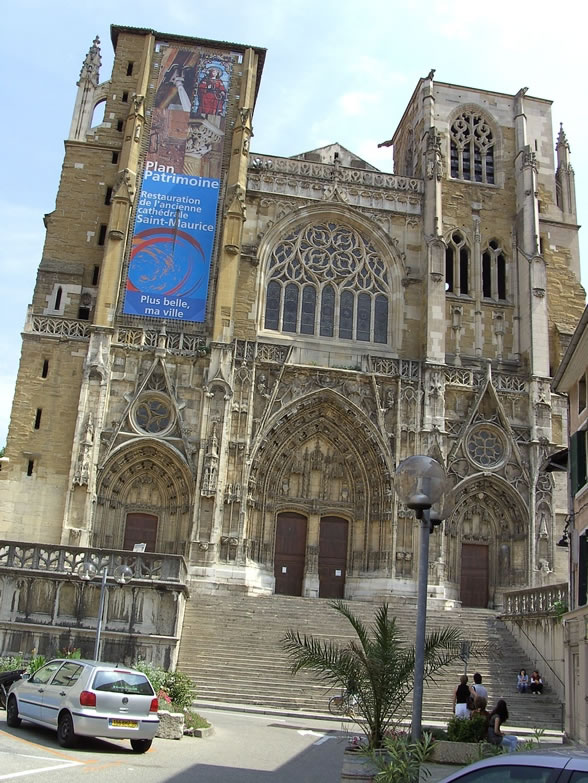 VISIT OF VIENNE the cathedral St Maurice